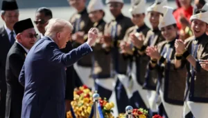 ملائشیا آمد پر ڈونلڈ ٹرمپ کا روایتی انداز سے رقص